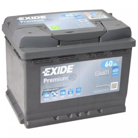 Exide Premium 60L (600А 242х175х190) EA601