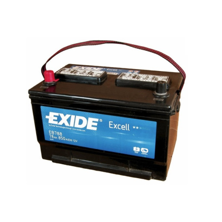 Exide Excell EB788 12v 78Ah 850A (306x192x192) для Ford Explorer