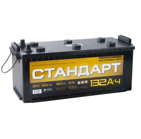 Стандарт 12V 132Ач 850А (513x192x223) прямая пол.