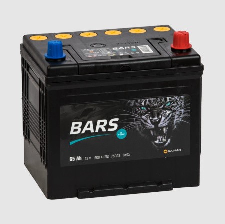 BARS Asia 6СТ-65 VL АПЗ о.п. 75D23L 65Ач 600A (232x173x225)