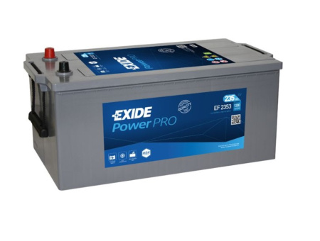 Exide Heavy Professional 235 А·ч евро 1300А (518x276x242) EF2353