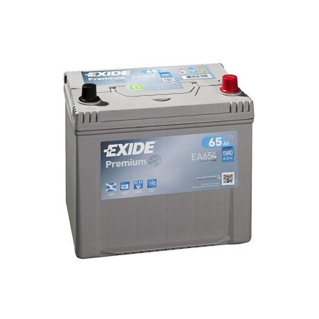 Exide Premium 65R (580А 230x173x222) EA654