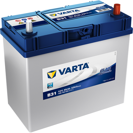 Varta Blue Dynamic B31 45R 330A 238x129x227 уз. кл.