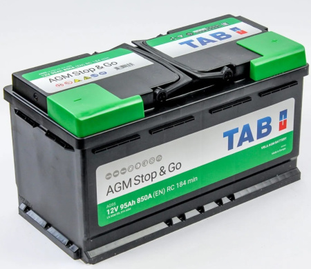 Tab AGM Stop-n-Go 95R (850A 353x175x190) 213090