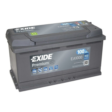 Exide Premium 100R (900А 353х175х190) EA1000