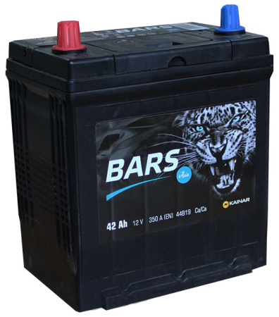 BARS Asia 6СТ-42 VL АПЗ п.п. 44B19R 42Ач 350A (187x127x227)