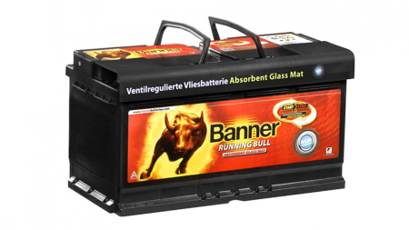 BANNER Running Bull AGM Start-Stop (580 01) 80R 800A 315x175x190